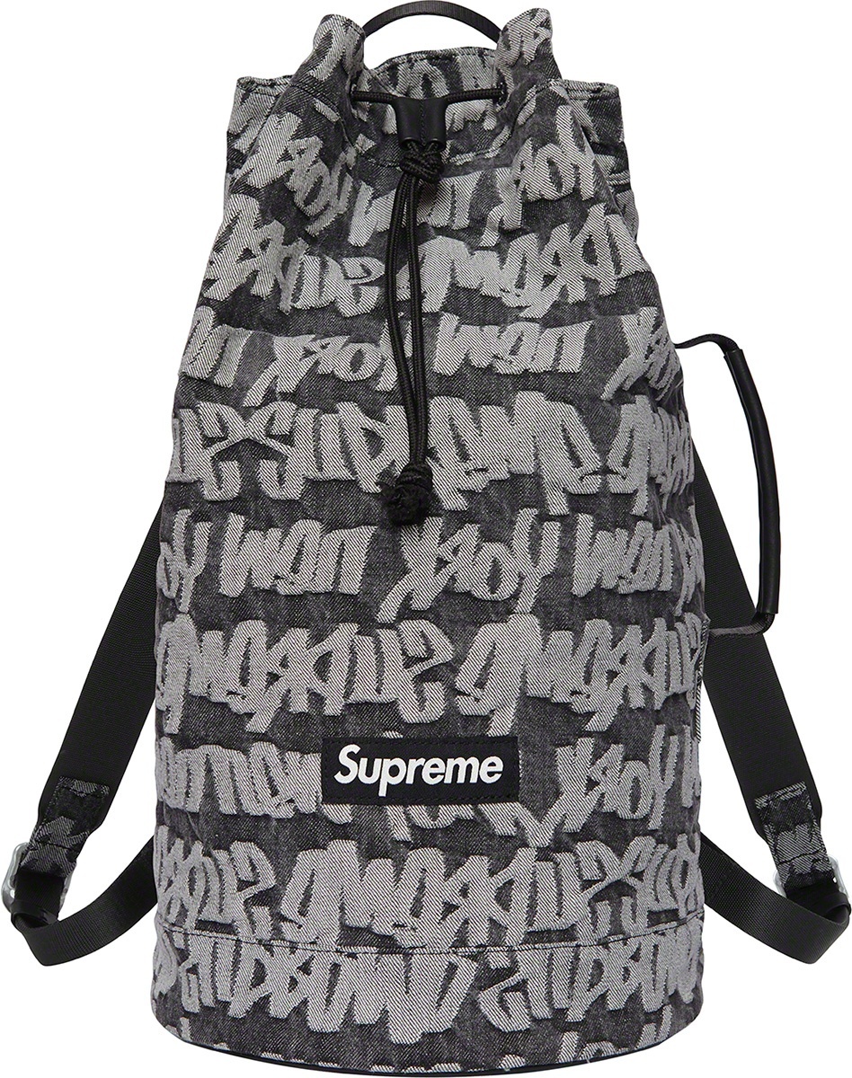 Fat Tip Jacquard Denim Backpack view 9